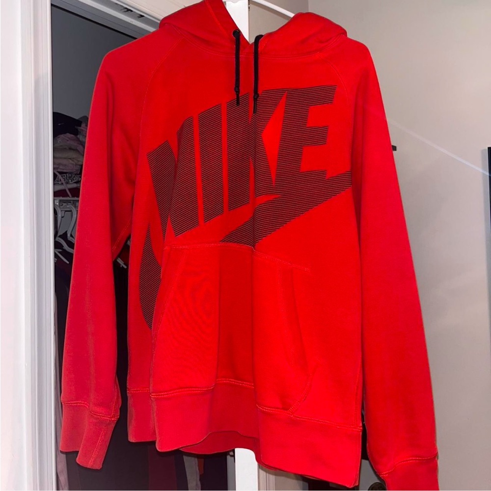 Orange Nike Hoodie Men’s